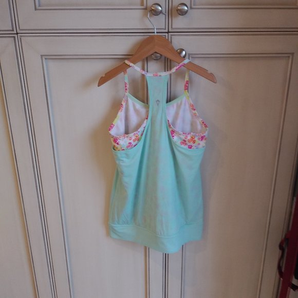 Ivivva Blue Double Dutch Tank Top Size 12 - Picture 3 of 15